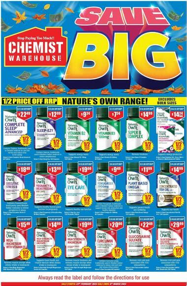 chemist warehouse opening times today.